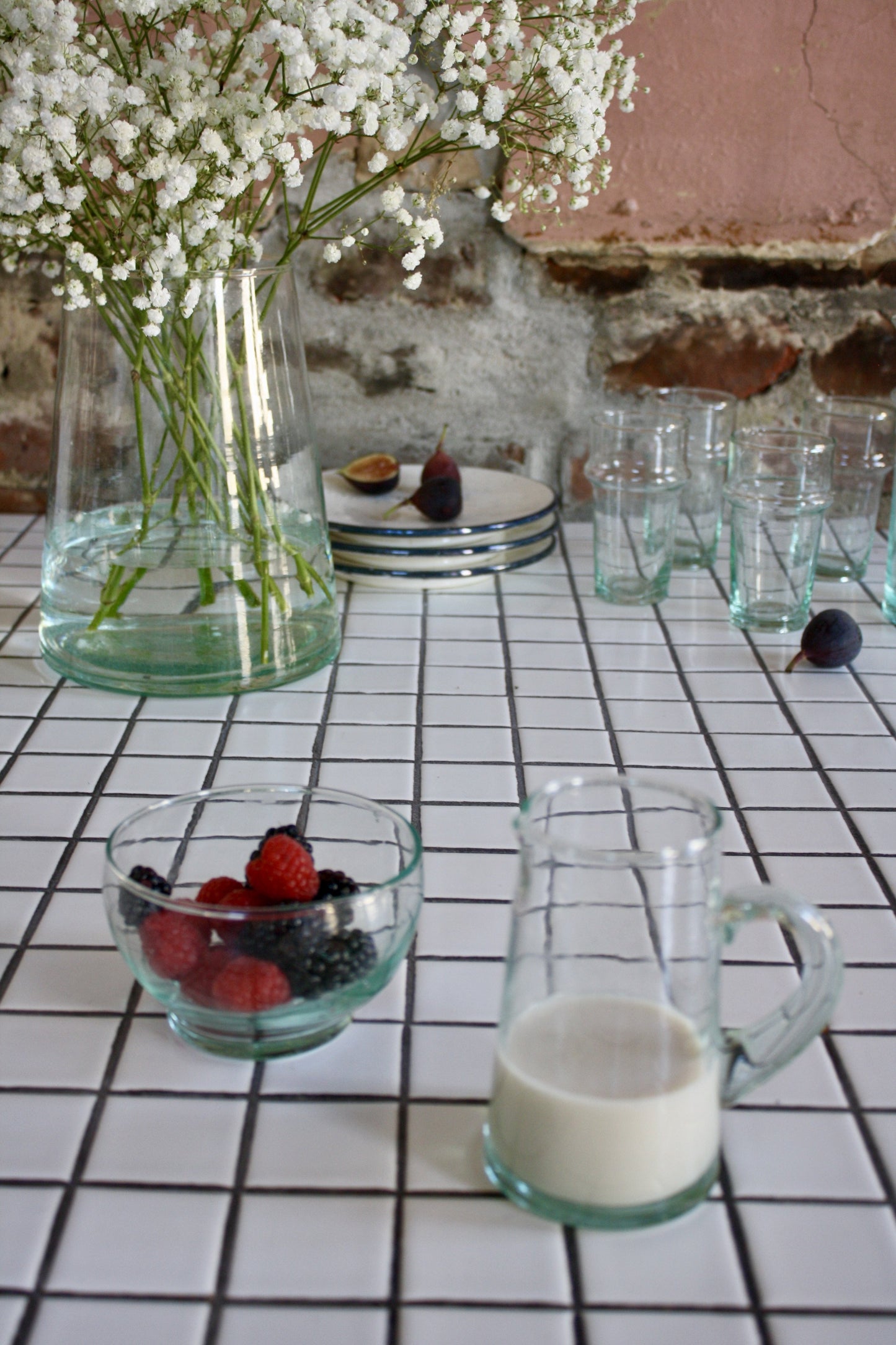 Glass Creamer Pitcher (2)